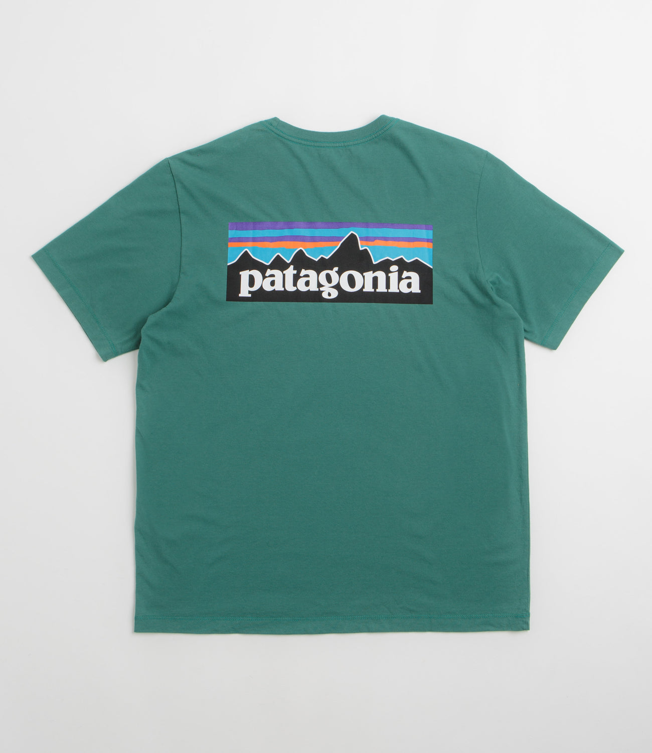 Patagonia P-6 Logo T-Shirt - Gem Green | flatspot