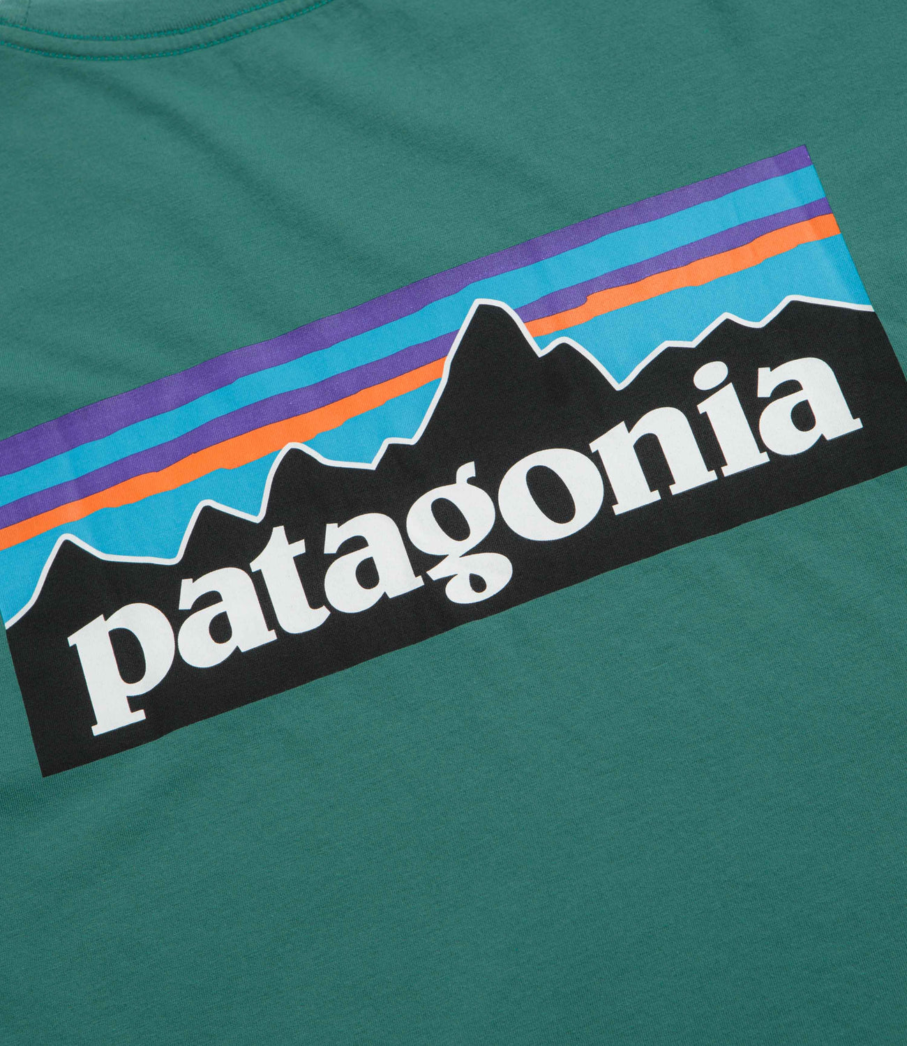 Patagonia P-6 Logo T-Shirt - Gem Green | flatspot