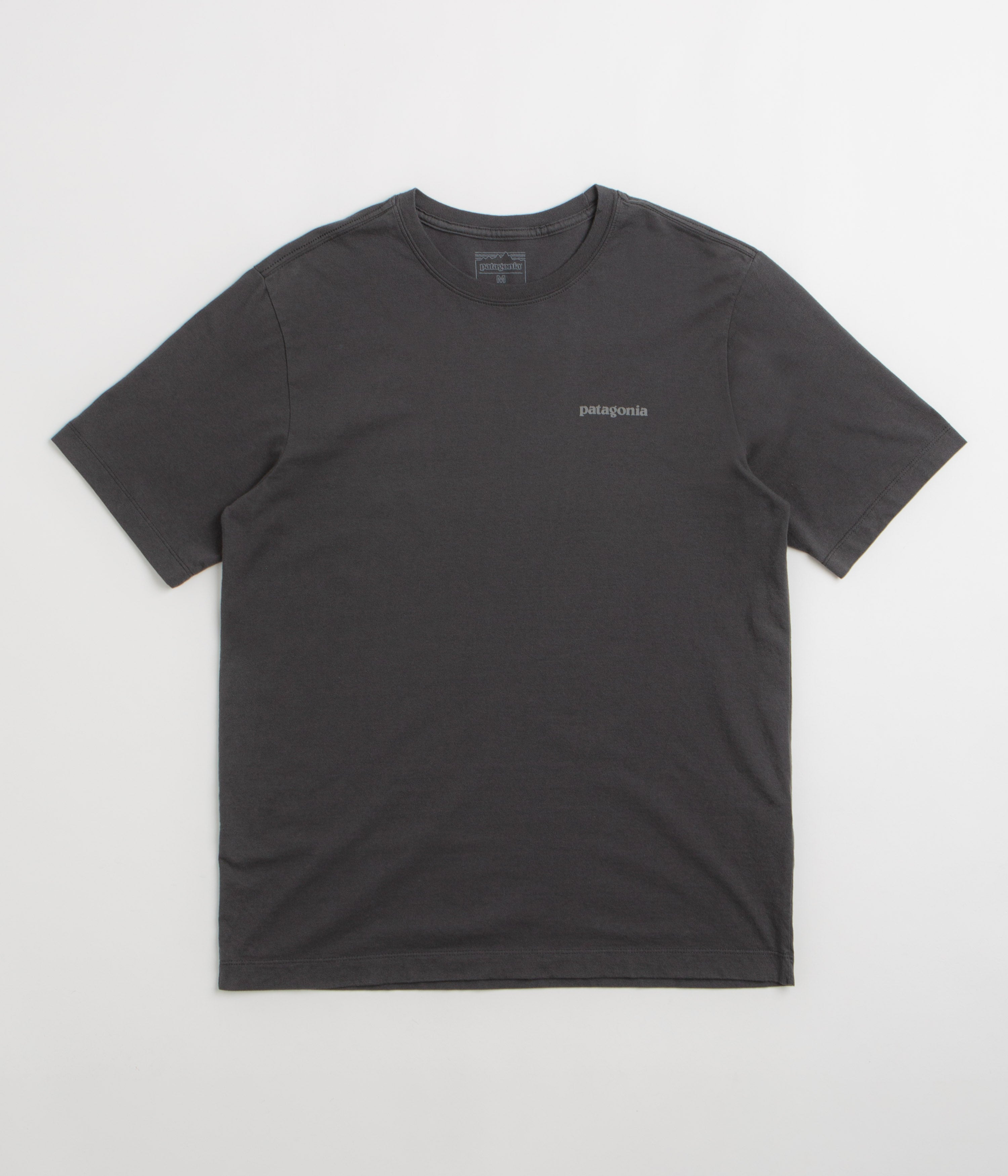 Patagonia P-6 Logo T-Shirt - Ink Black
