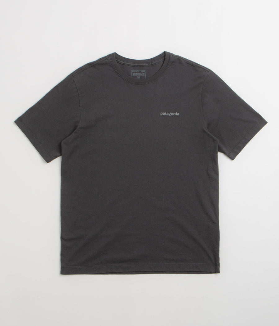 Patagonia P-6 Logo T-Shirt - Ink Black
