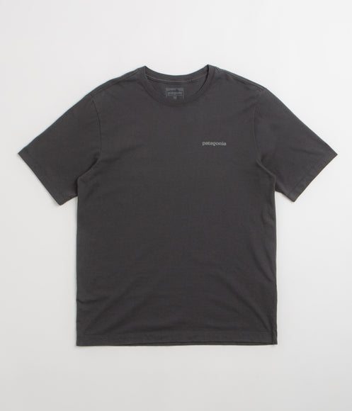 Patagonia P-6 Logo T-Shirt - Ink Black