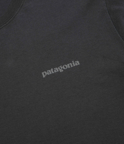 Patagonia P-6 Logo T-Shirt - Ink Black