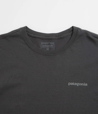 Patagonia P-6 Logo T-Shirt - Ink Black