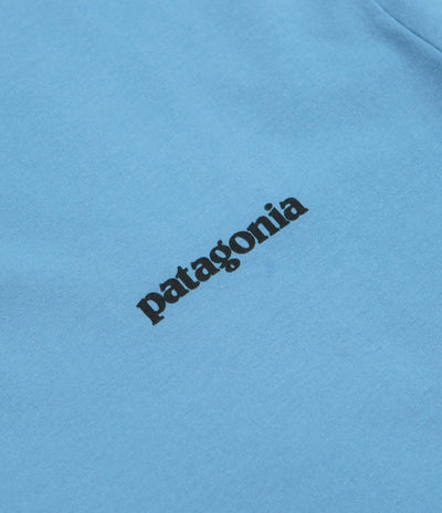Patagonia P-6 Logo T-Shirt - Shore Blue
