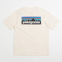 Patagonia P-6 Logo T-Shirt - Undyed Natural thumbnail