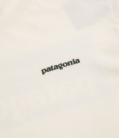Patagonia P-6 Logo T-Shirt - Undyed Natural