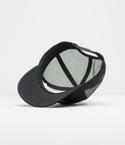 Patagonia P-6 Logo Trucker Cap in Black