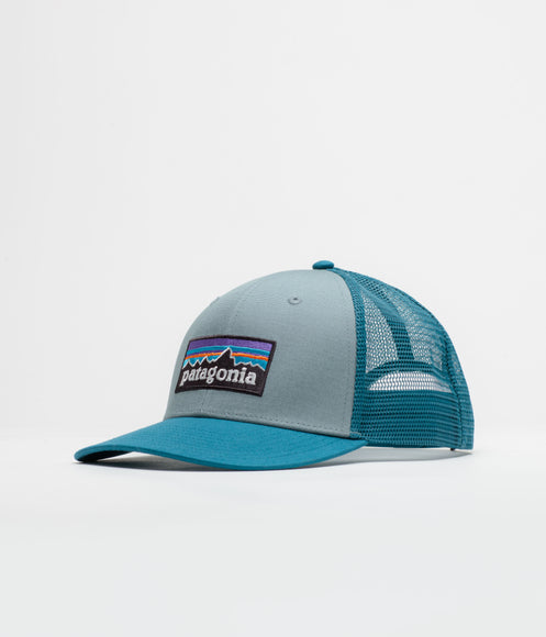 Patagonia P-6 Logo Trucker Cap - Blue Sage