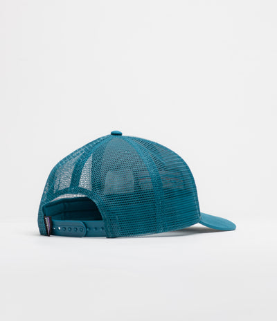 Patagonia P-6 Logo Trucker Cap - Blue Sage