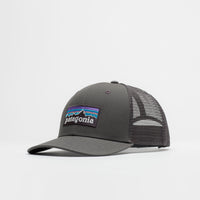 Patagonia P-6 Logo Trucker Cap - Forge Grey thumbnail