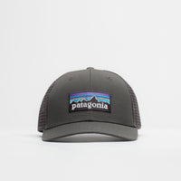 Patagonia P-6 Logo Trucker Cap - Forge Grey thumbnail