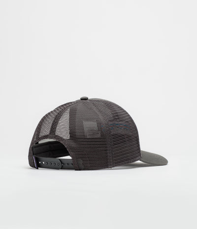 Patagonia P-6 Logo Trucker Cap - Forge Grey