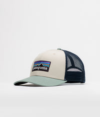 Patagonia P-6 Logo Trucker Cap in Pumice