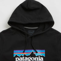 Patagonia P-6 Logo Uprisal Hoodie - Black thumbnail