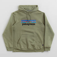 Patagonia P-6 Logo Uprisal Hoodie in Buckhorn Green thumbnail