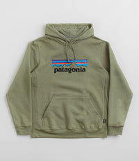 Patagonia P-6 Logo Uprisal Hoodie in Buckhorn Green