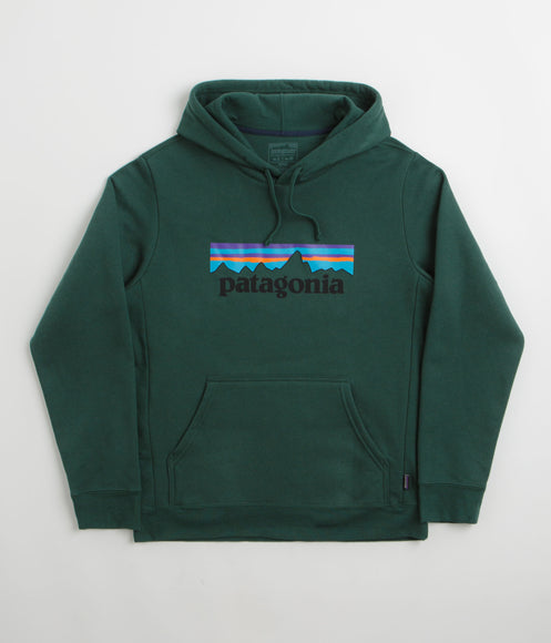 Patagonia P-6 Logo Uprisal Hoodie - Cascade Green