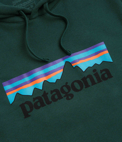 Patagonia P-6 Logo Uprisal Hoodie - Cascade Green