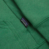 Patagonia P-6 Logo Uprisal Hoodie in P-6 Outline: Heartleaf Green thumbnail