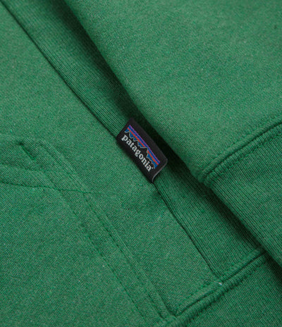 Patagonia P-6 Logo Uprisal Hoodie in P-6 Outline: Heartleaf Green