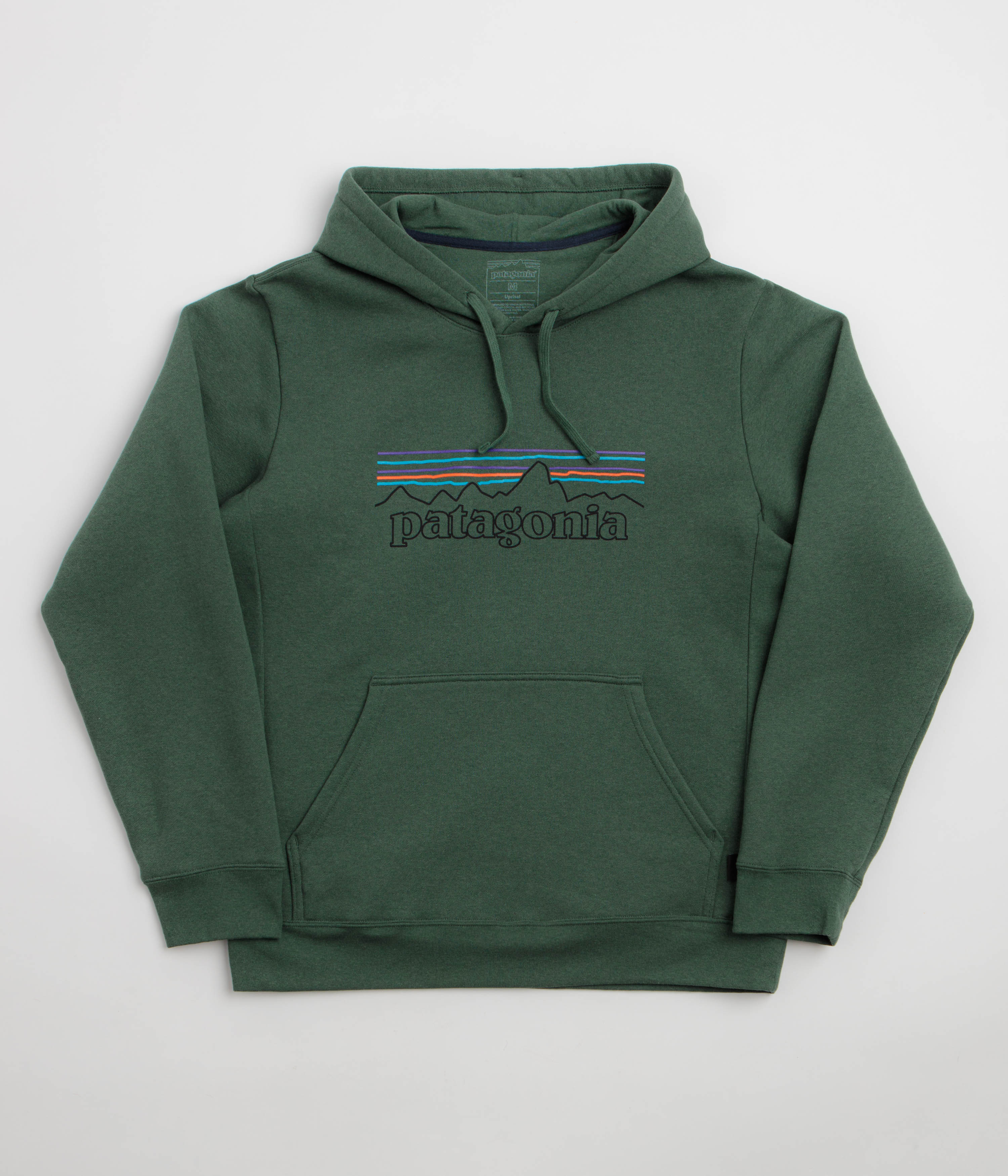Patagonia P-6 Logo Uprisal Hoodie - P-6 Outline: Canopy Green