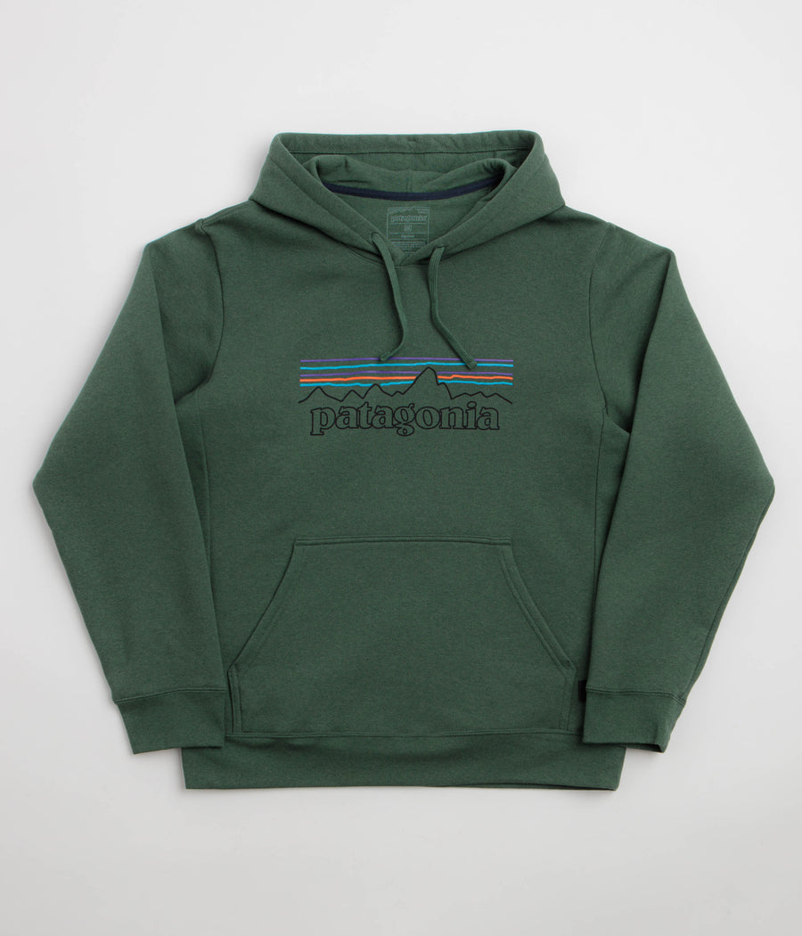 Patagonia P-6 Logo Uprisal Hoodie - P-6 Outline: Canopy Green