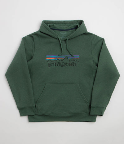 Patagonia P-6 Logo Uprisal Hoodie - P-6 Outline: Canopy Green