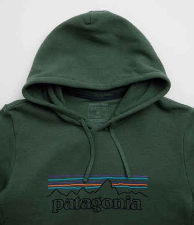 Patagonia P-6 Logo Uprisal Hoodie - P-6 Outline: Canopy Green