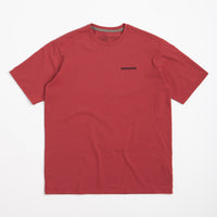 Patagonia P-6 Logo Responsibili-Tee T-Shirt - Sumac Red thumbnail