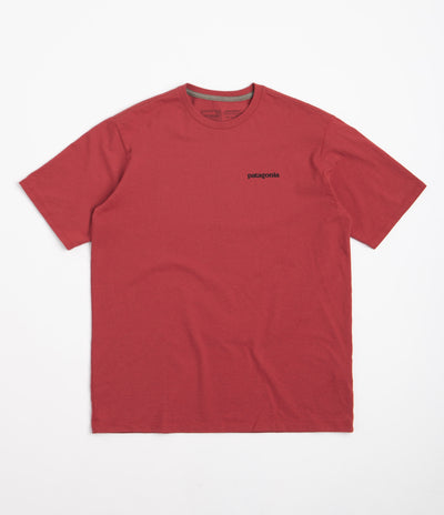 Patagonia P-6 Logo Responsibili-Tee T-Shirt - Sumac Red