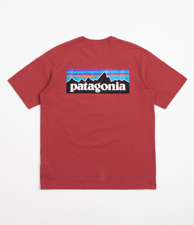 Patagonia P-6 Logo Responsibili-Tee T-Shirt - Sumac Red