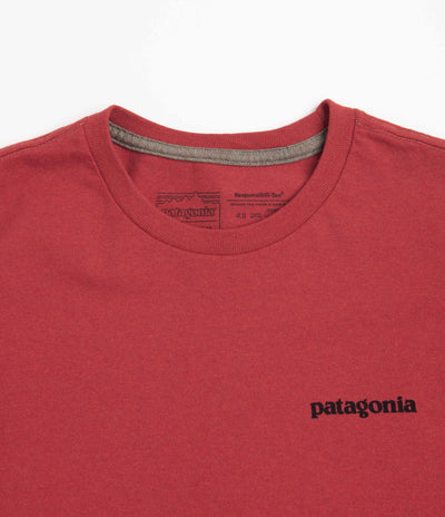 Patagonia P-6 Logo Responsibili-Tee T-Shirt - Sumac Red