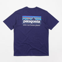 Patagonia P-6 Mission Organic T-Shirt - Sound Blue thumbnail