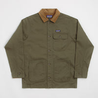 Patagonia Point Reyes Canvas Jacket in Basin Green thumbnail