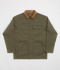 Patagonia Point Reyes Canvas Jacket in Basin Green
