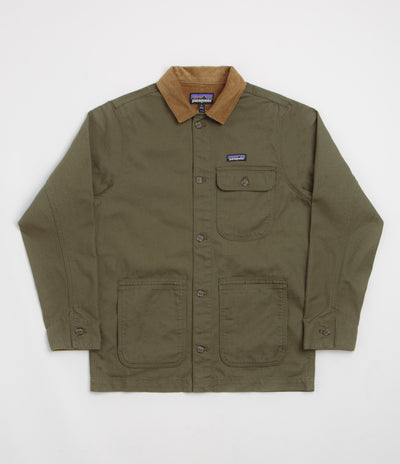 Patagonia Point Reyes Canvas Jacket in Basin Green