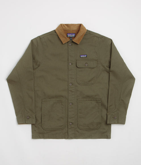 Patagonia Point Reyes Canvas Jacket - Basin Green