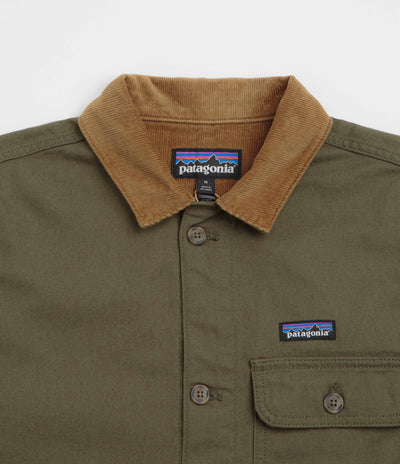 Patagonia Point Reyes Canvas Jacket in Basin Green