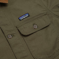 Patagonia Point Reyes Canvas Jacket in Basin Green thumbnail