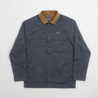 Patagonia Point Reyes Canvas Jacket in Smolder Blue thumbnail