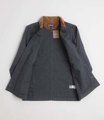 Patagonia Point Reyes Canvas Jacket in Smolder Blue