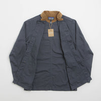 Patagonia Point Reyes Canvas Jacket in Smolder Blue thumbnail