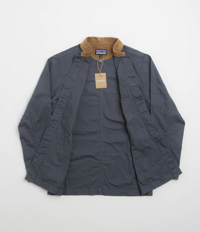 Patagonia Point Reyes Canvas Jacket in Smolder Blue