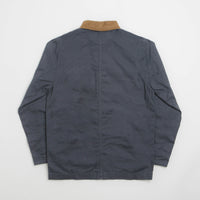 Patagonia Point Reyes Canvas Jacket in Smolder Blue thumbnail
