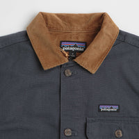 Patagonia Point Reyes Canvas Jacket in Smolder Blue thumbnail