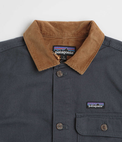 Patagonia Point Reyes Canvas Jacket in Smolder Blue