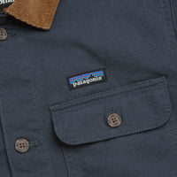 Patagonia Point Reyes Canvas Jacket - Smolder Blue thumbnail