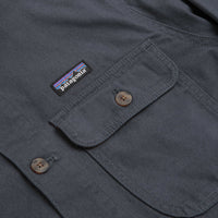 Patagonia Point Reyes Canvas Jacket in Smolder Blue thumbnail