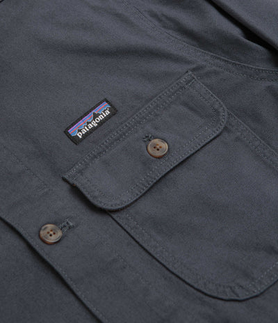 Patagonia Point Reyes Canvas Jacket in Smolder Blue