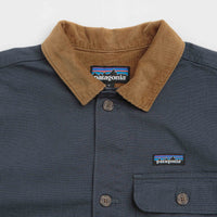 Patagonia Point Reyes Canvas Jacket - Smolder Blue thumbnail